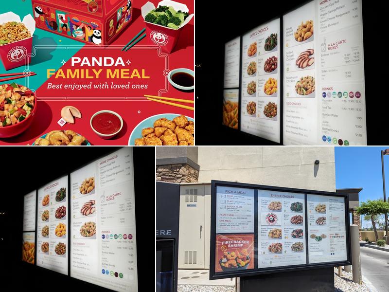 Panda Express Menu