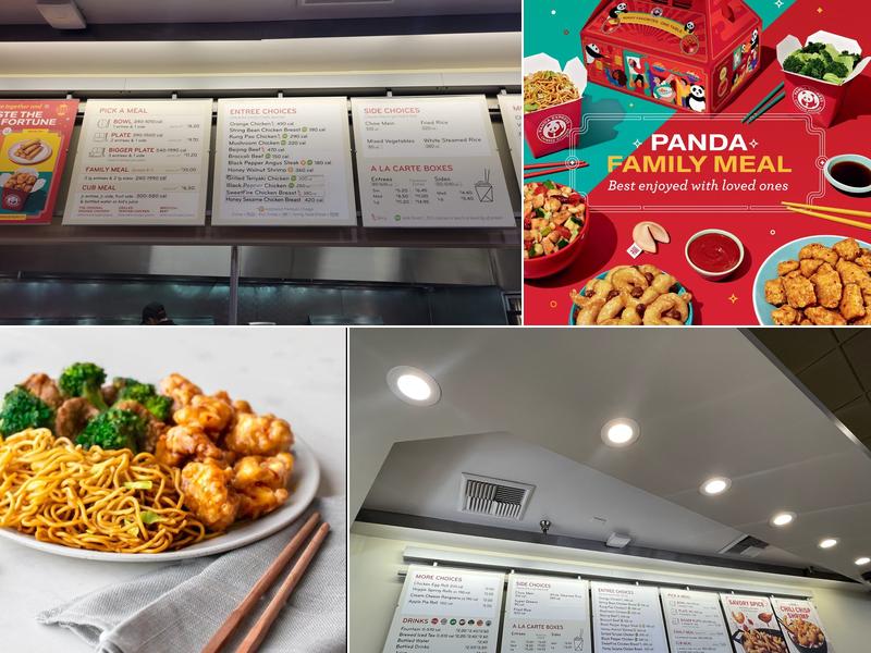 Panda Express Menu