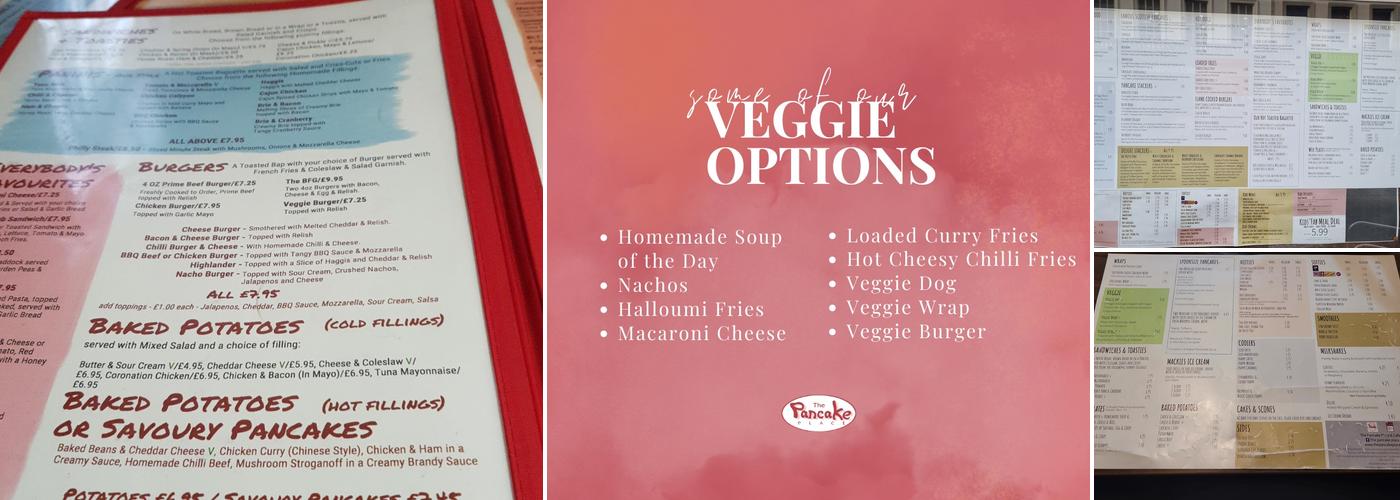 The Pancake Place Menu