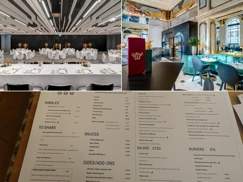 Quayside Bar & Grill Menu