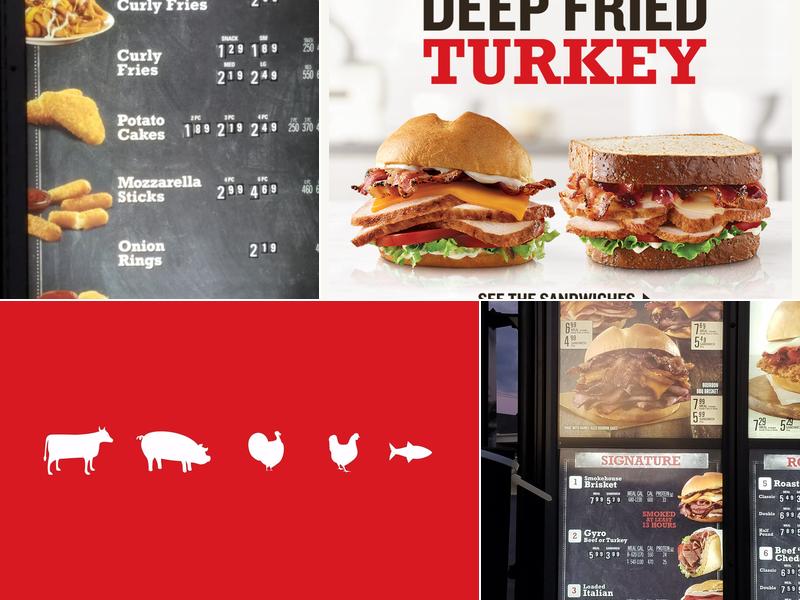 Arby's Menu