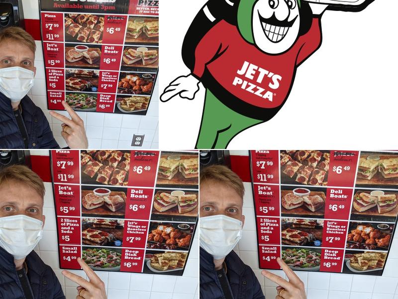 Jet's Pizza Menu