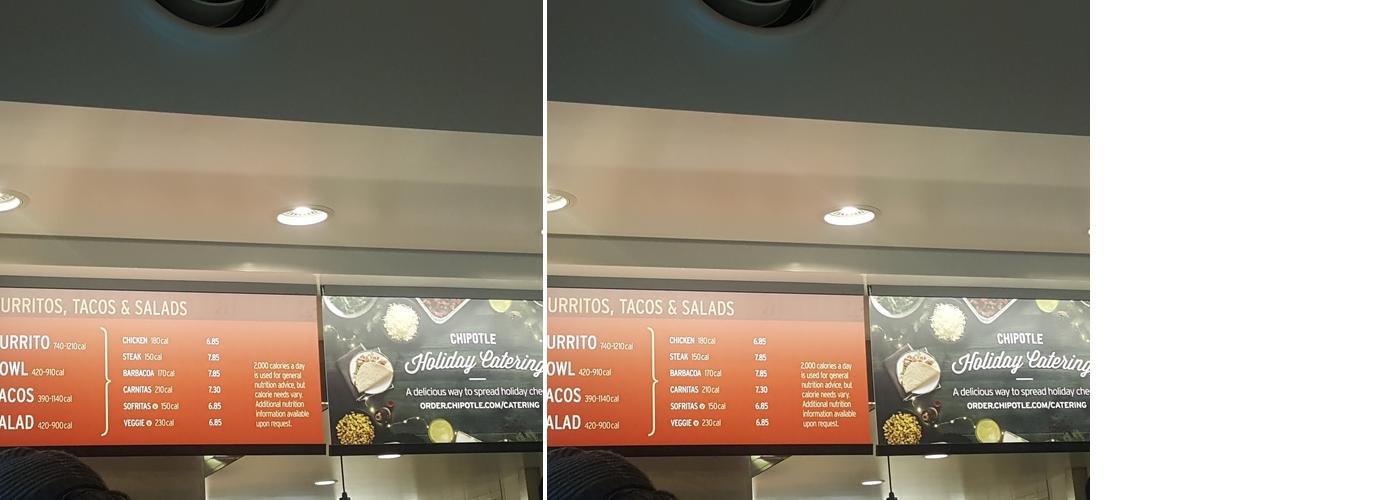 Chipotle Mexican Grill Menu