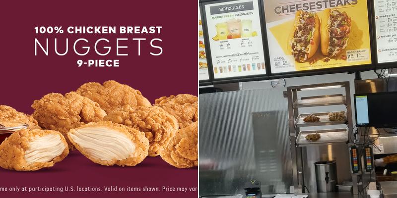 Arby's Menu