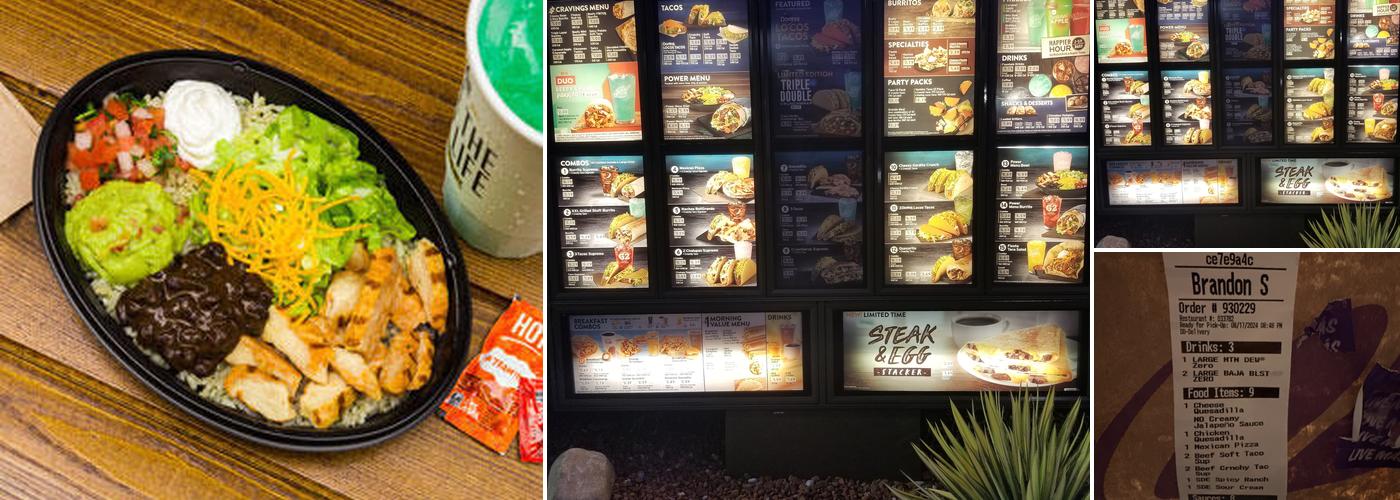 Taco Bell Menu