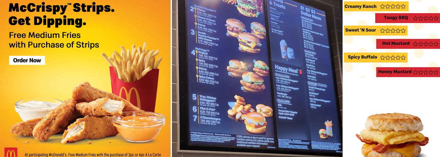 McDonald's Menu