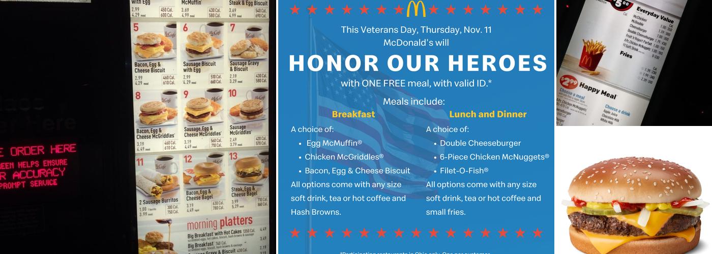 McDonald's Menu