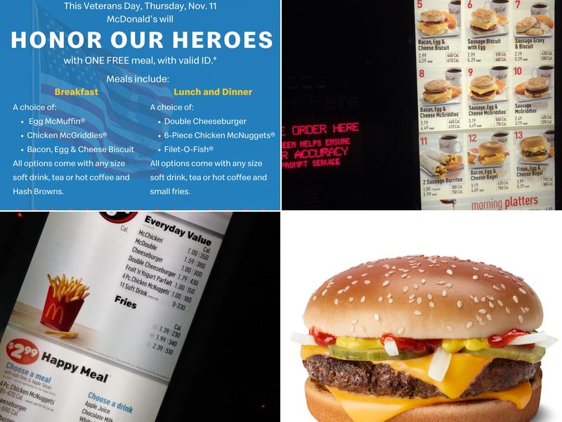 McDonald's Menu