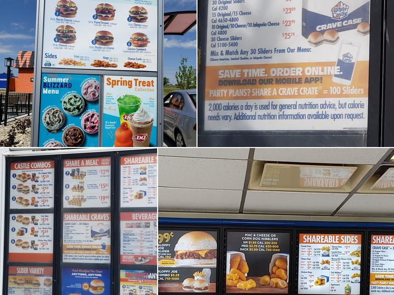 White Castle Menu
