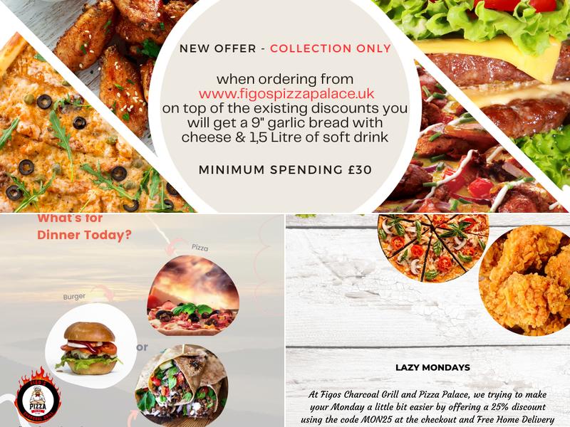 Figo's Charcoal Grill & Pizza Palace Menu