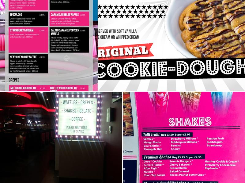 Kaspa's Wrexham Menu