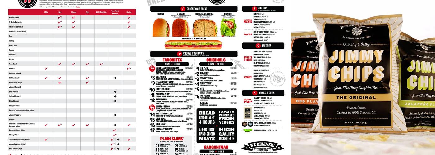 Jimmy John's Menu