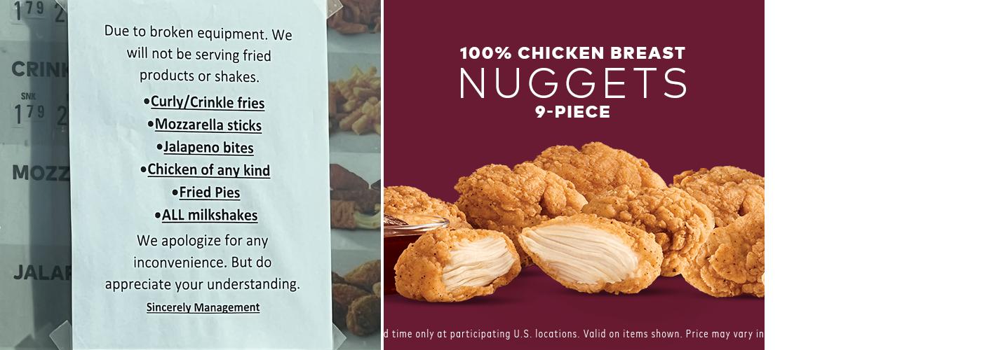 Arby's Menu