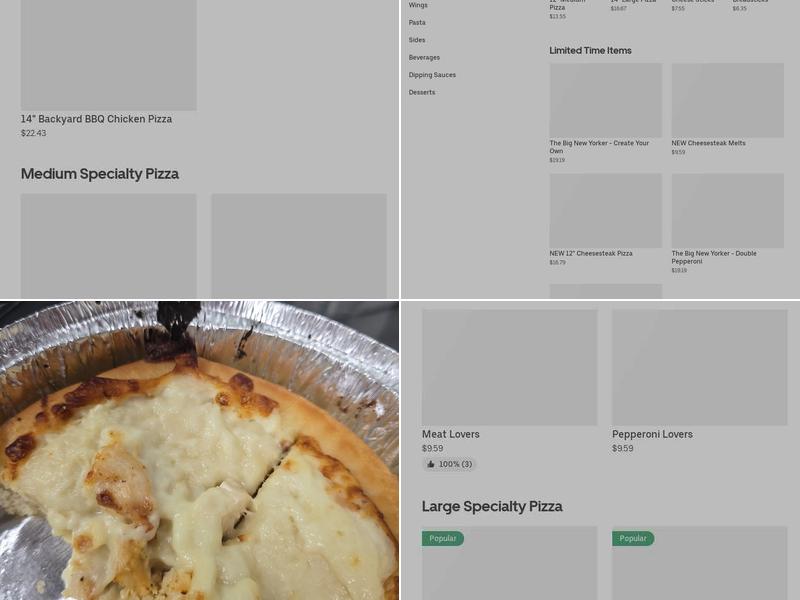 Pizza Hut Menu