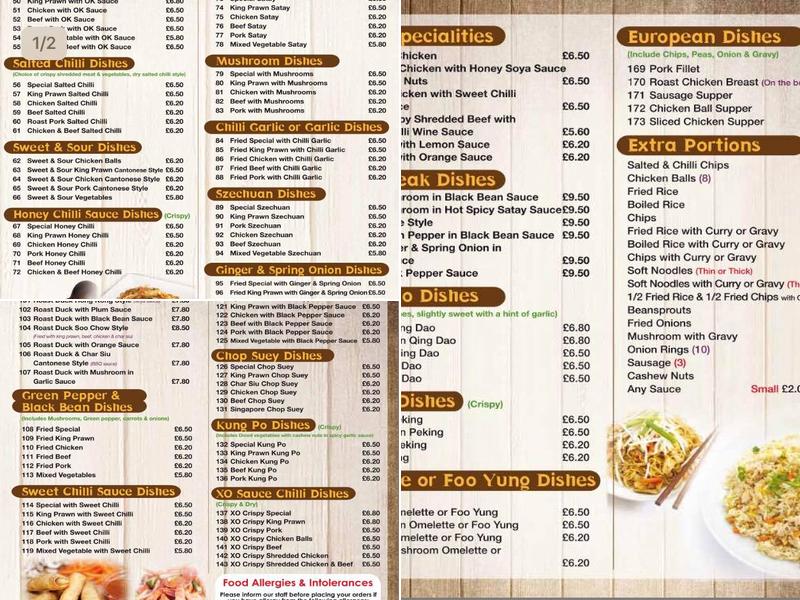 Black Pepper Pizza Richhill Menu