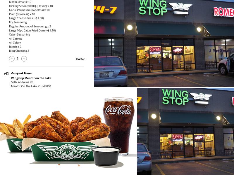 Wingstop 5907 Andrews Rd, Mentor-On-The-Lake