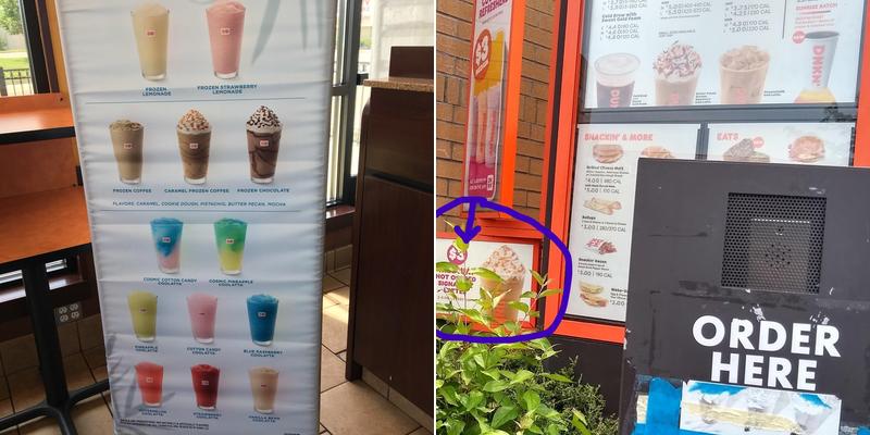 Dunkin' Menu