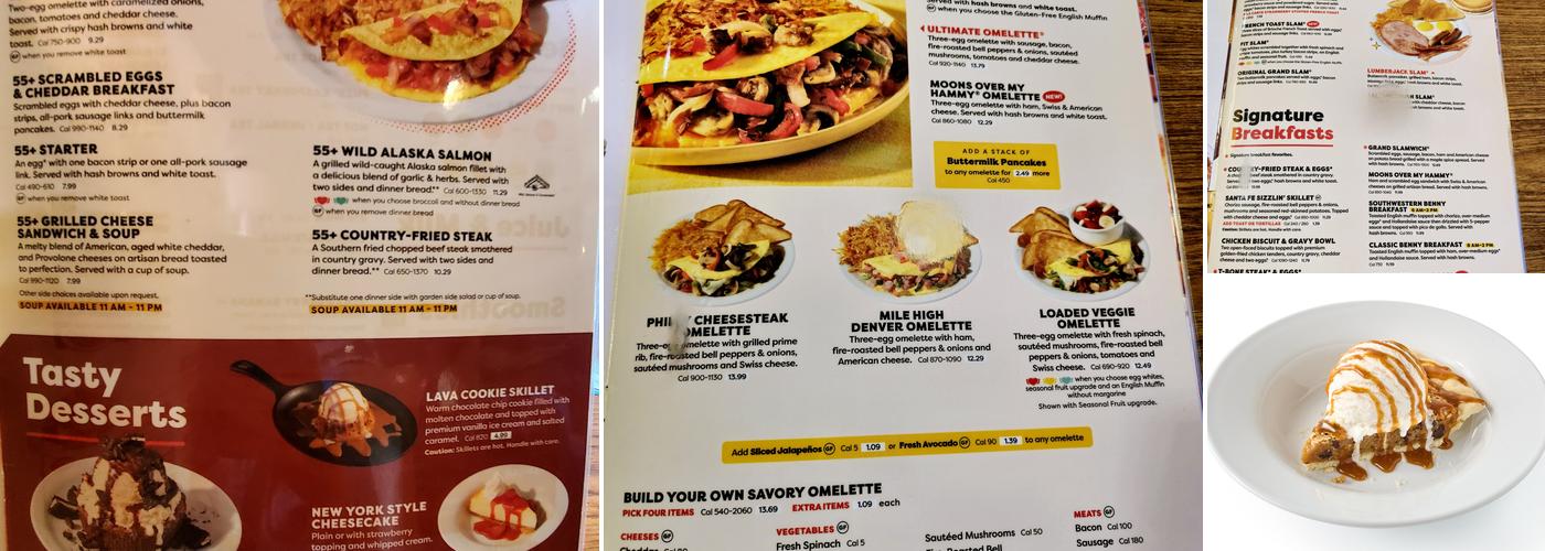 Denny's Menu