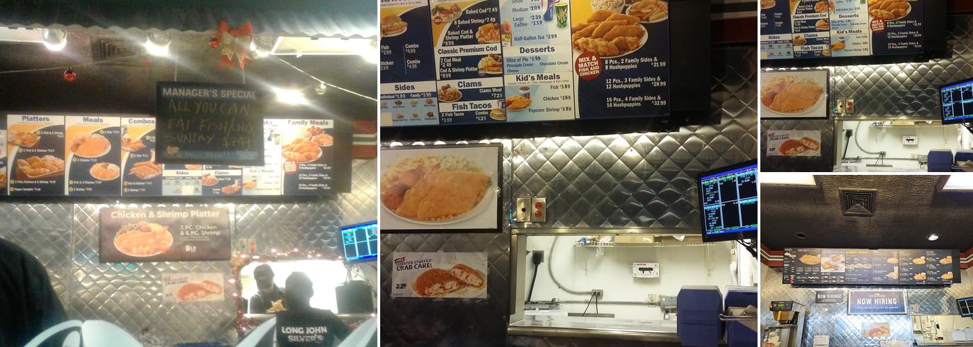 Long John Silver's Menu
