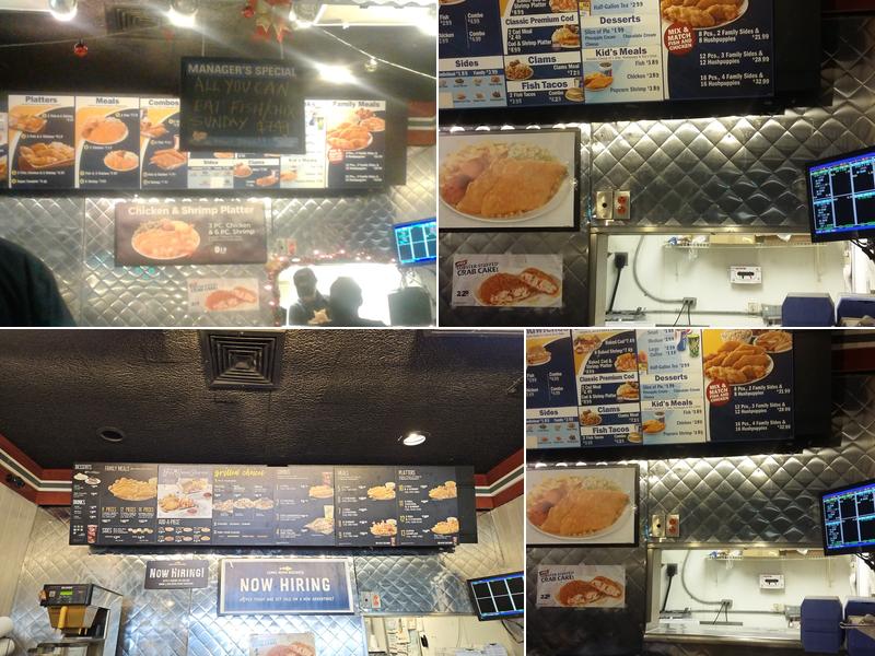 Long John Silver's Menu