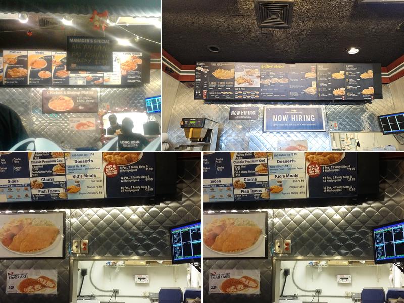 Long John Silver's Menu