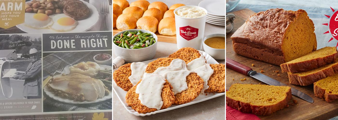 Bob Evans Menu