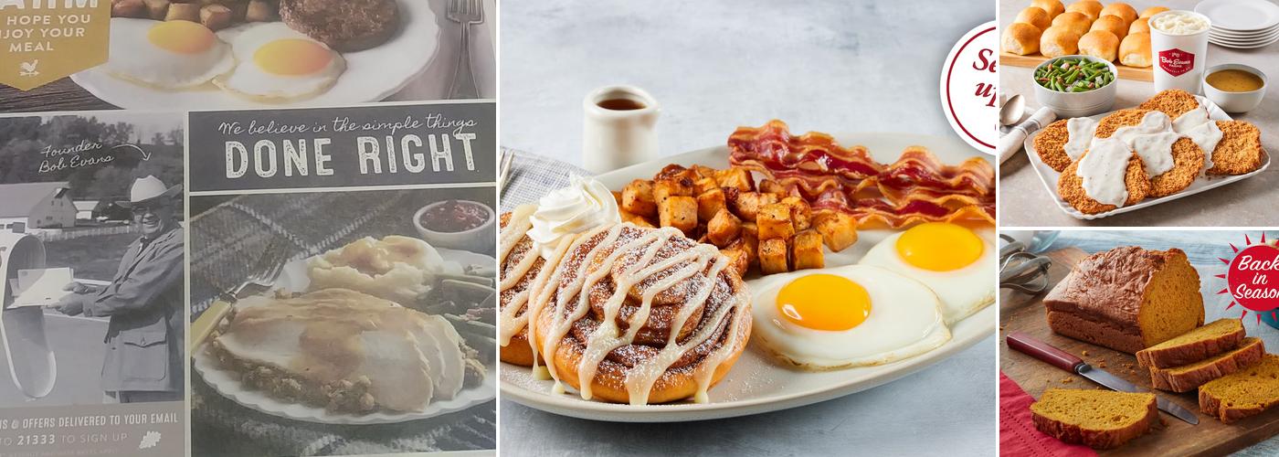 Bob Evans Menu