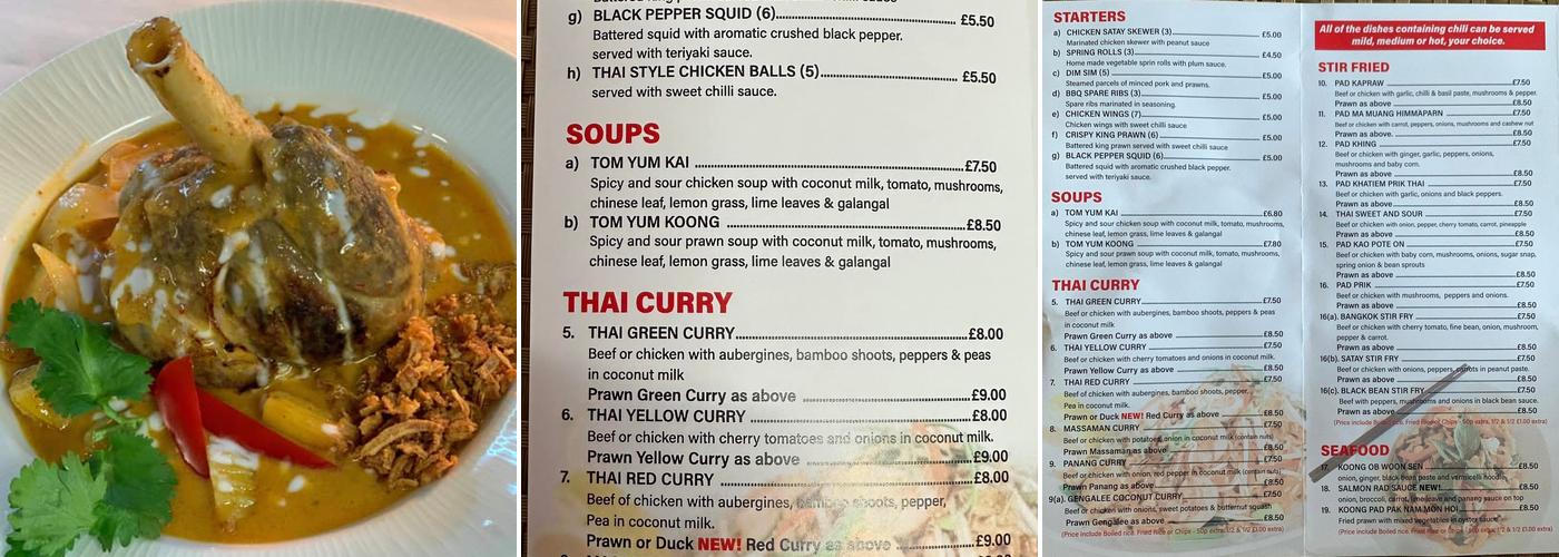 Som's Pot Menu