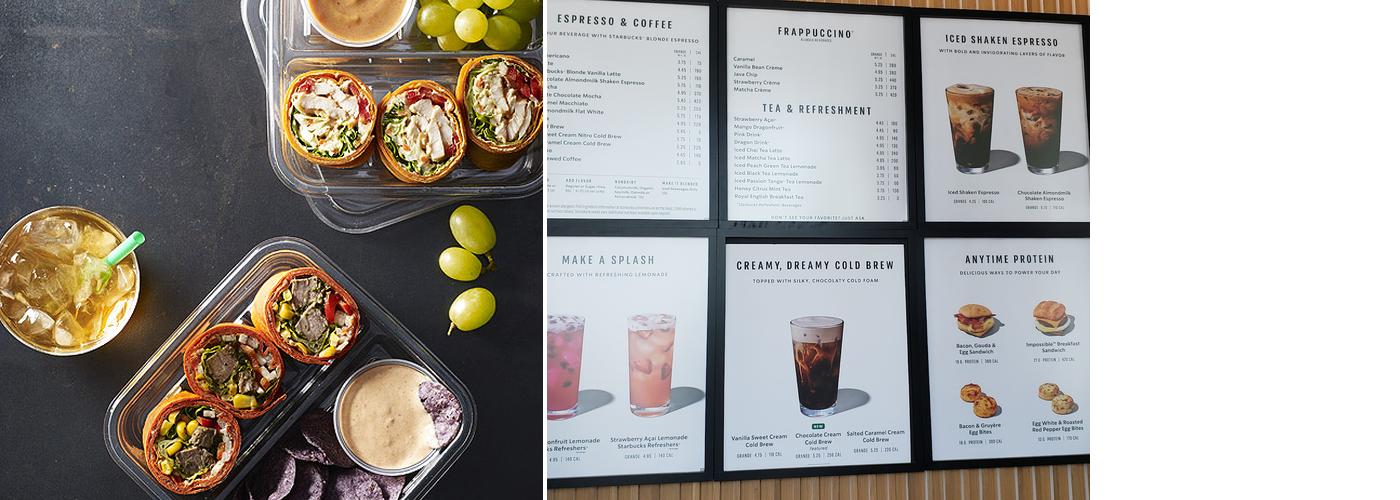 Starbucks Menu