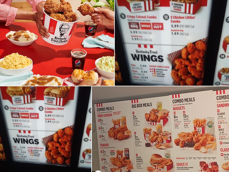 KFC Menu