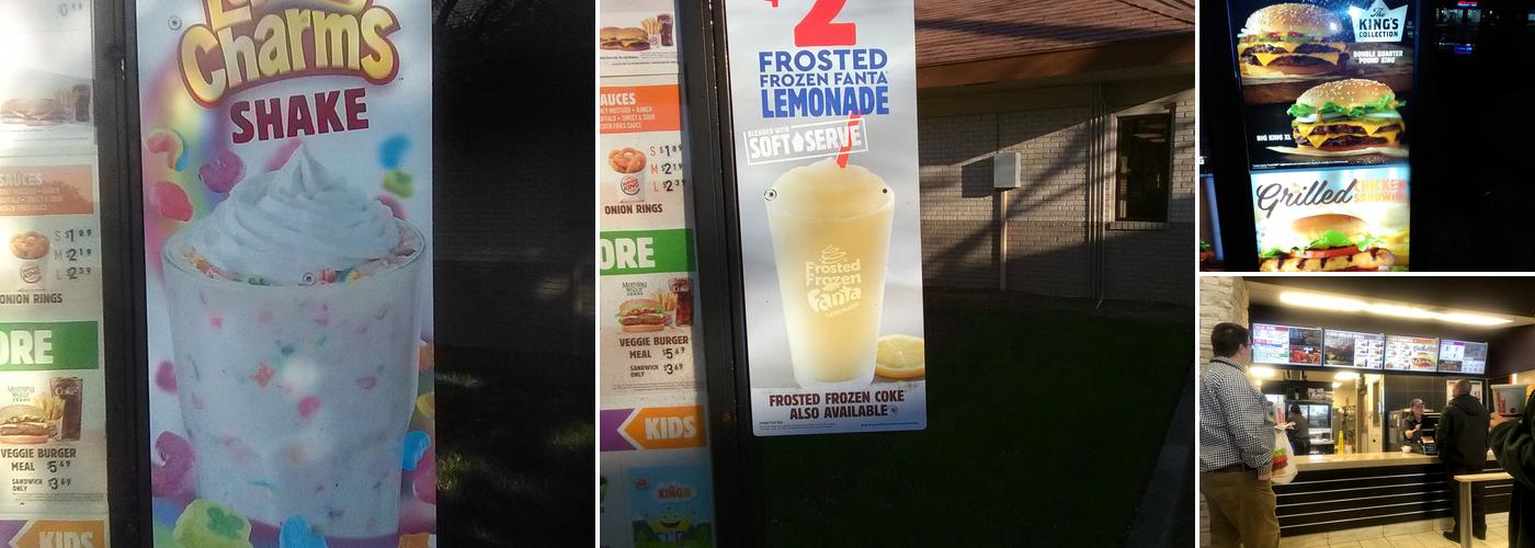 Burger King Menu