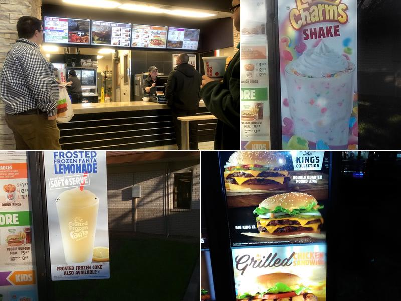 Burger King Menu