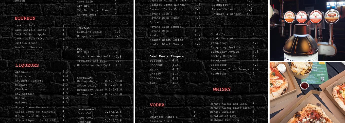 The Record Factory Menu