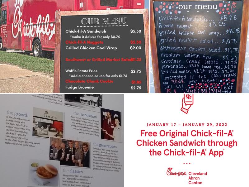 Chick-fil-A Menu