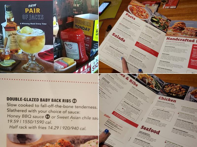 Applebee's Grill + Bar Menu