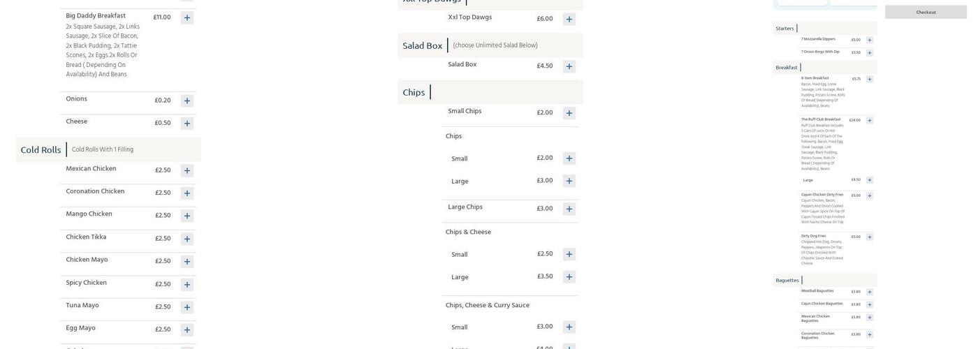 Deli Ek Takeaway East Kilbride Menu