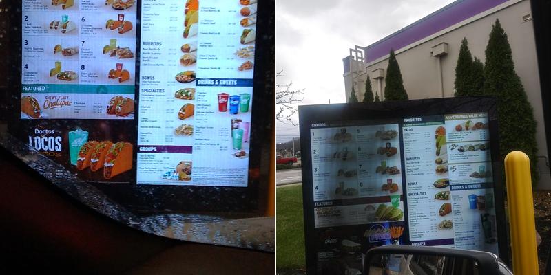 Taco Bell Menu