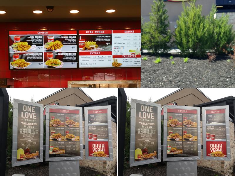 Raising Cane's Chicken Fingers Menu