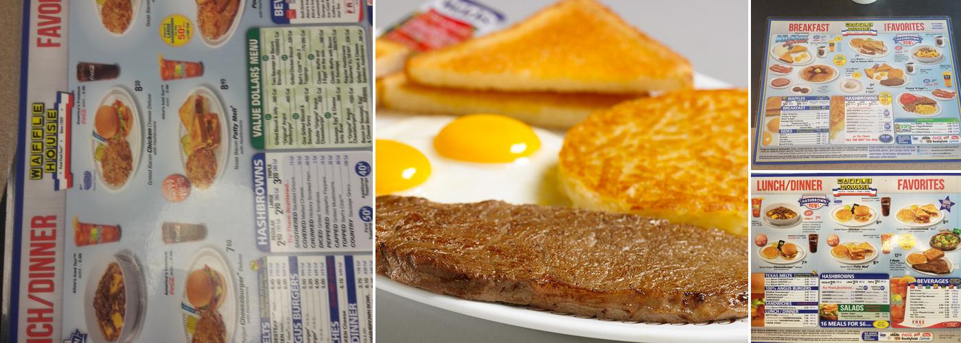 Waffle House Menu