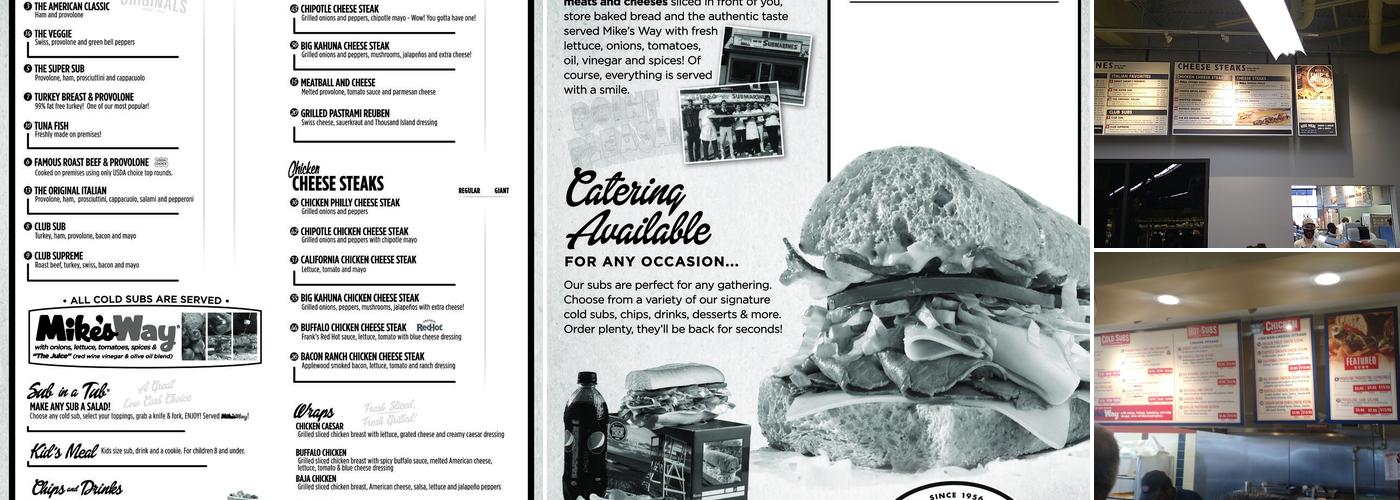 Jersey Mike's Subs Menu