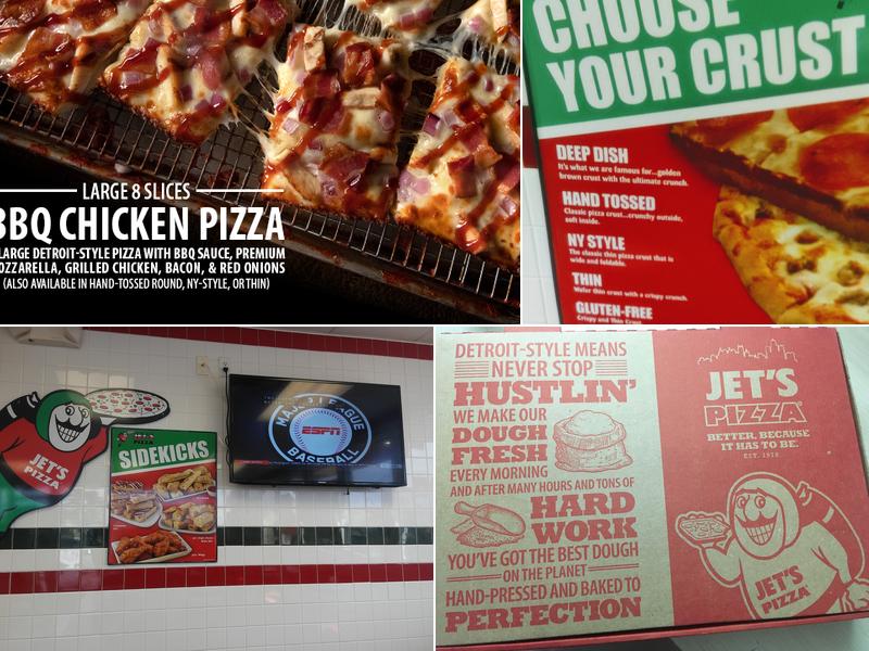 Jet's Pizza Menu