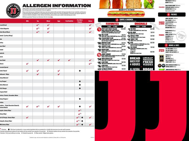 Jimmy John's Menu