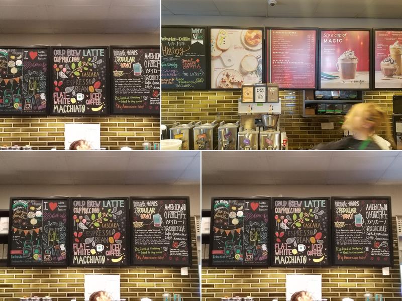 Starbucks Menu