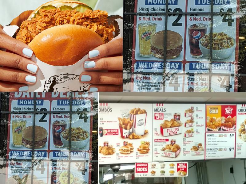 KFC Menu