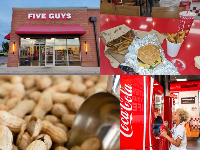 Five Guys 6181 Sawmill Rd D, Dublin