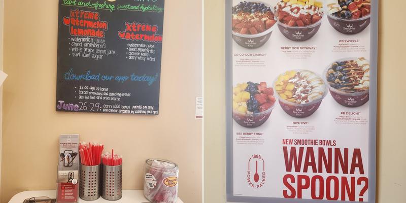 Smoothie King Menu