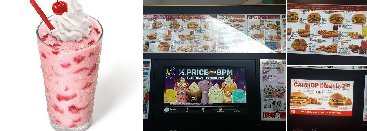 Sonic Drive-In Menu