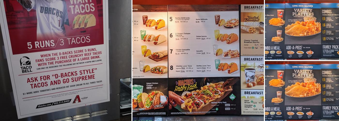 Taco Bell Menu