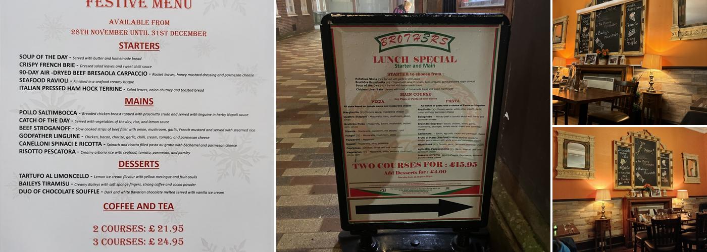 Broth3rs Restaurant Menu