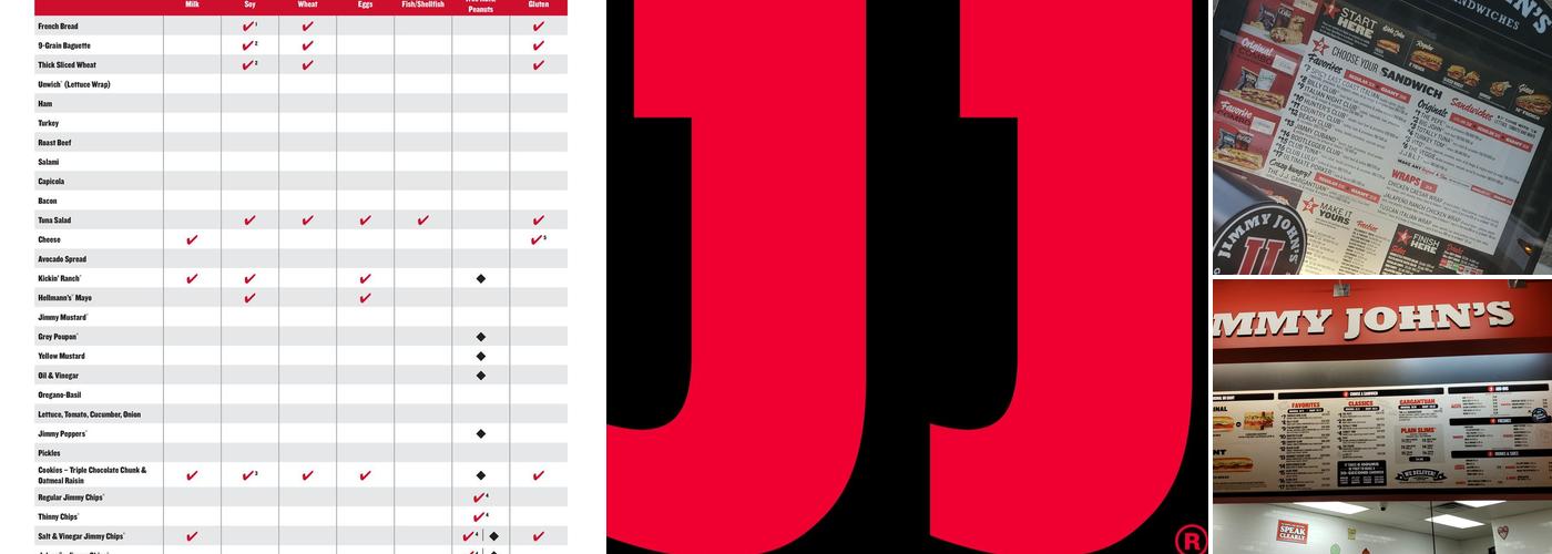 Jimmy John's Menu